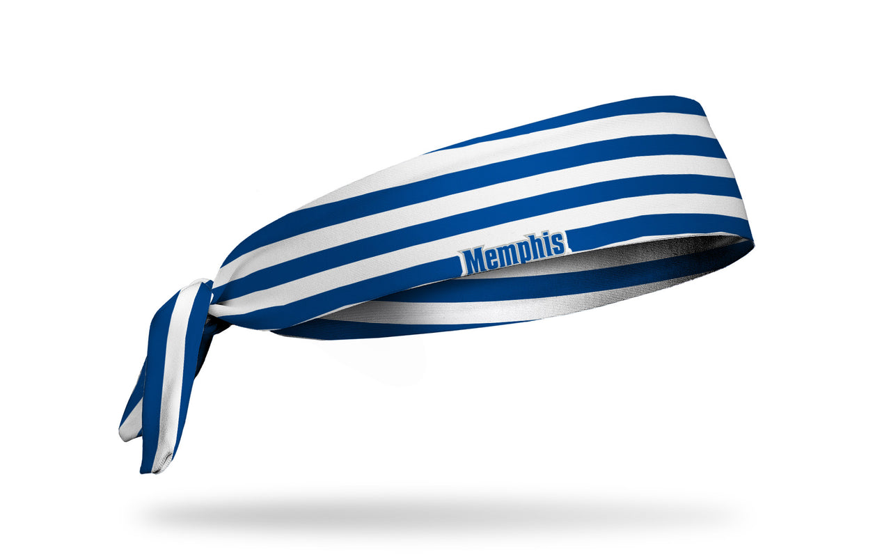 University of Memphis: Stripes Tie Headband