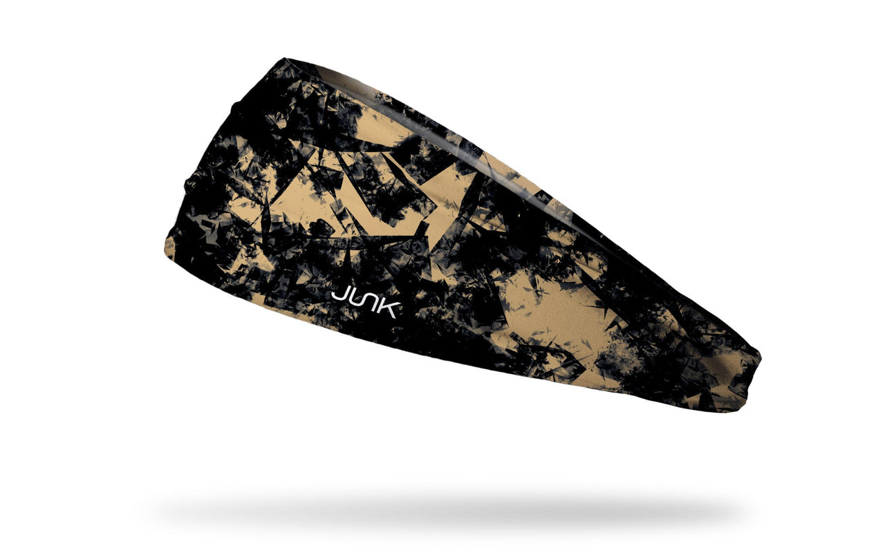 Gridiron Black Gold Big Bang Lite Headband