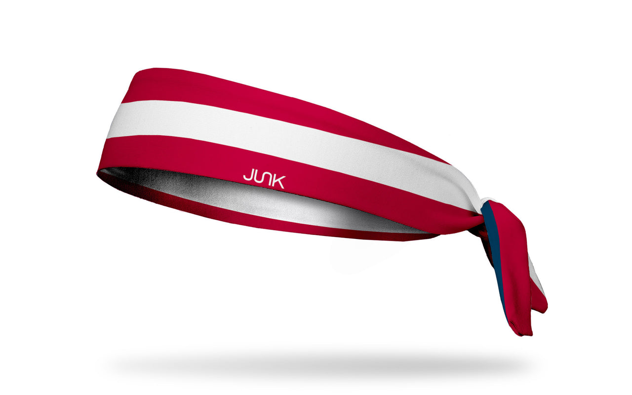 Georgia Flag Tie Headband