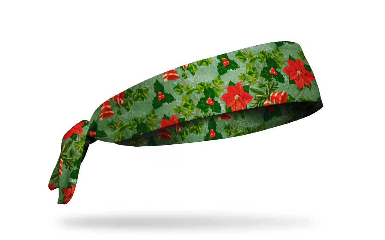 Holly and Ivy Tie Headband