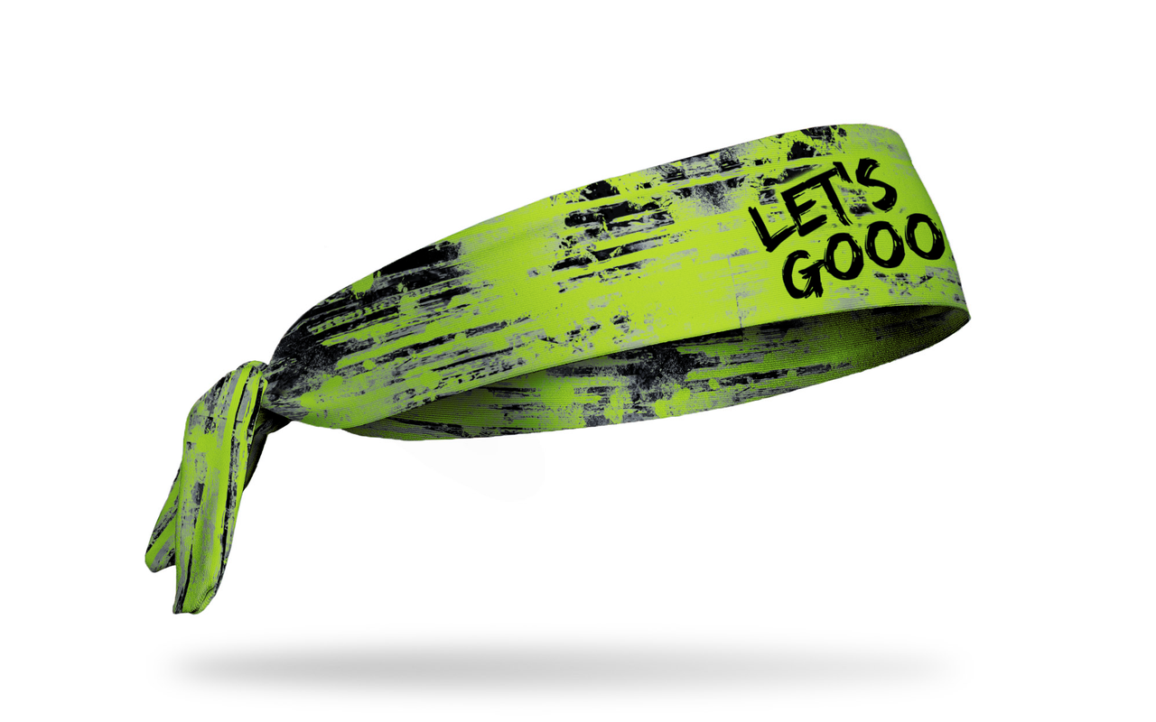 Let's Gooooo Flex Tie Headband