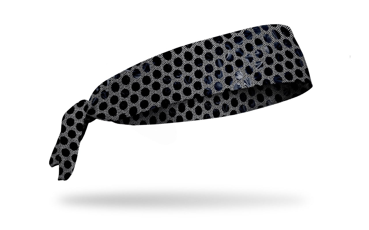 Liquid Onyx Tie Headband