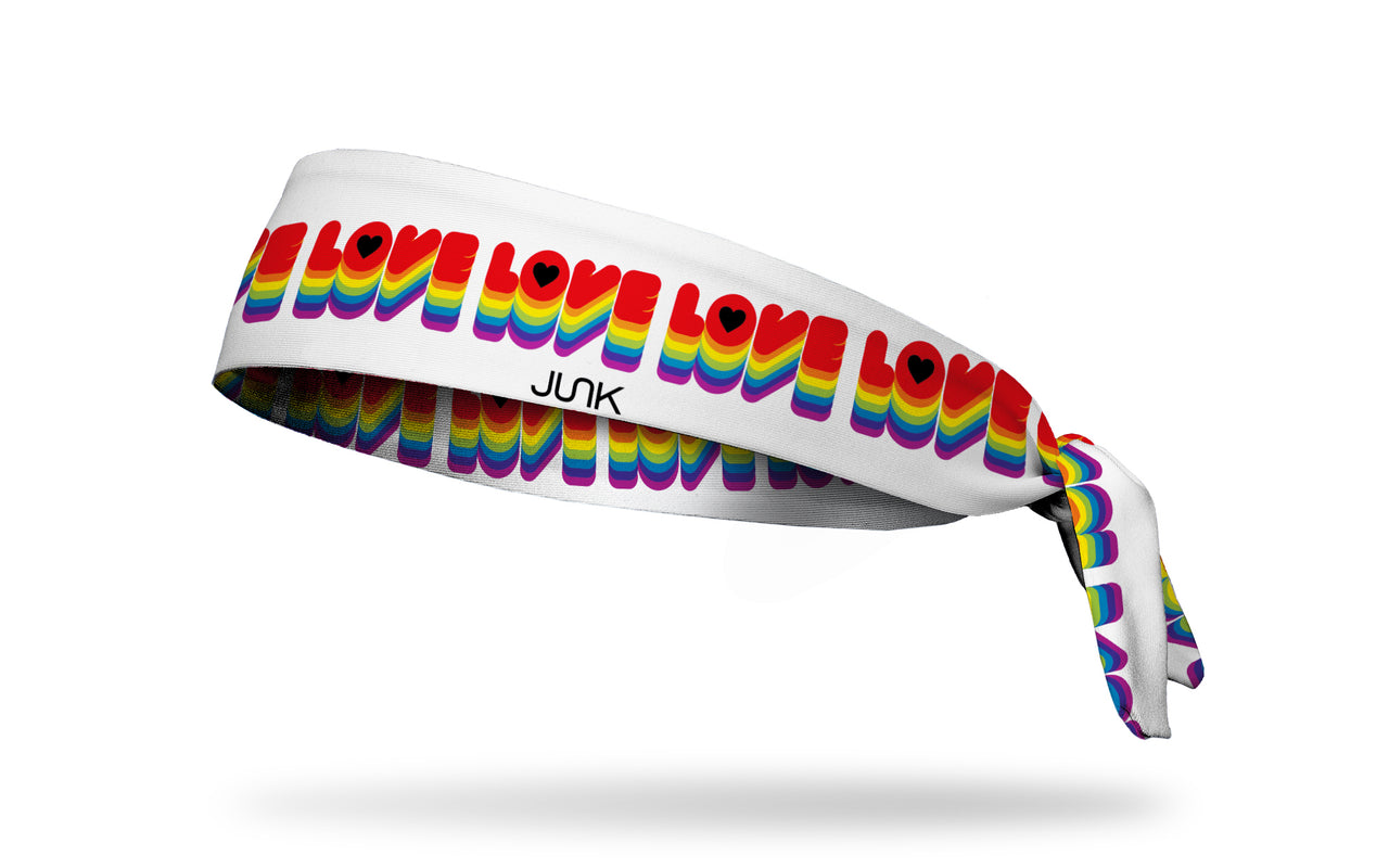 Love Love Love Flex Tie Headband