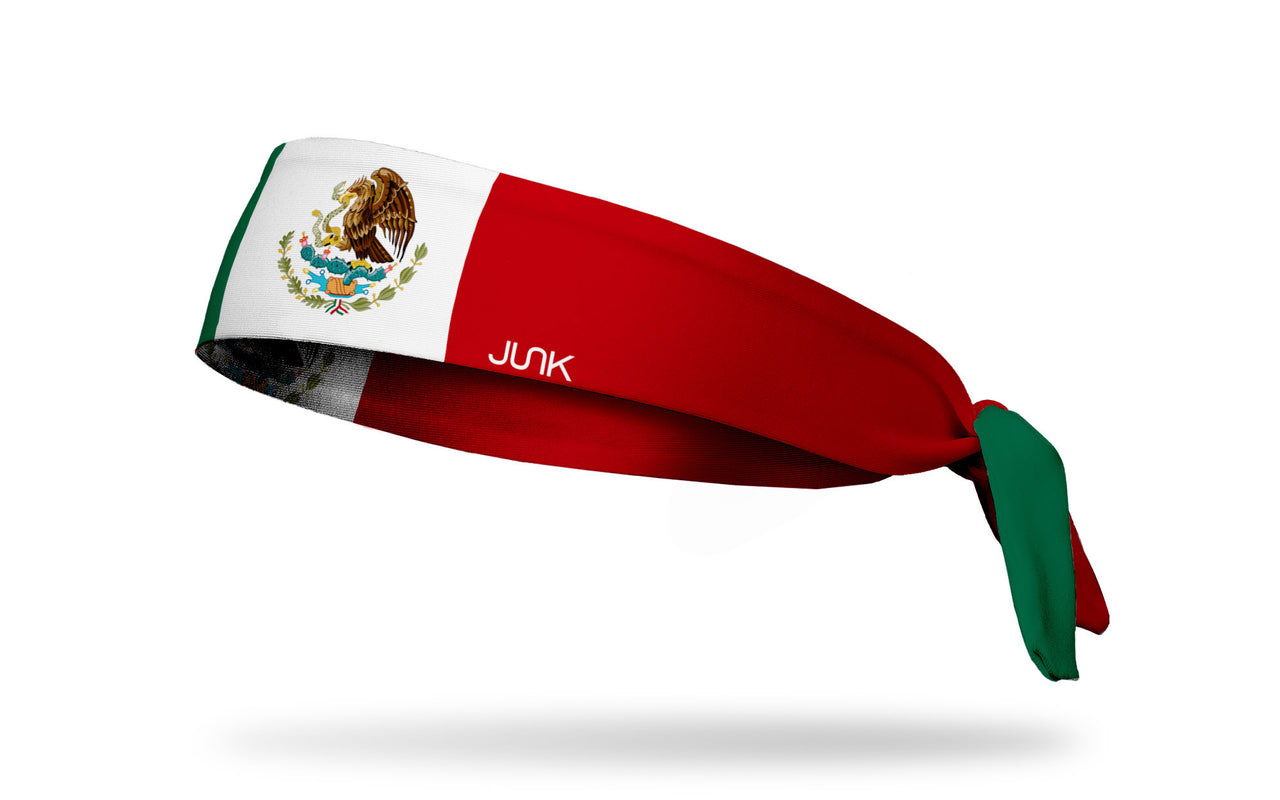 Mexico Flag Flex Tie Headband