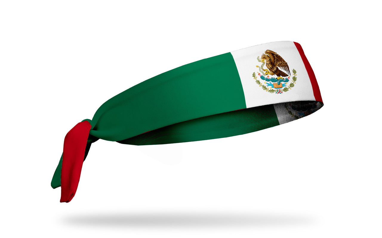Mexico Flag Flex Tie Headband