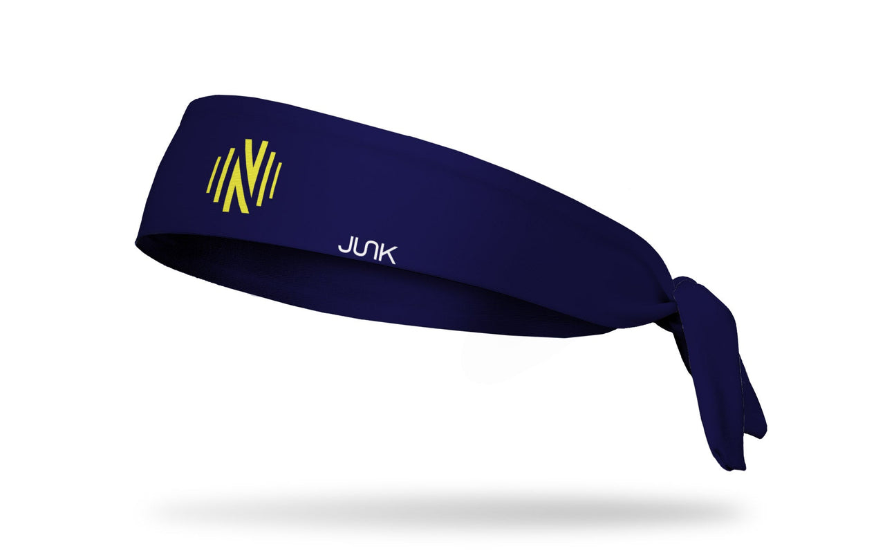 Nashville SC: Logo Navy Flex Tie Headband