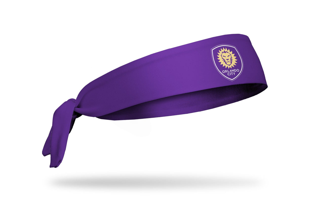 Orlando City: Logo Purple Flex Tie Headband