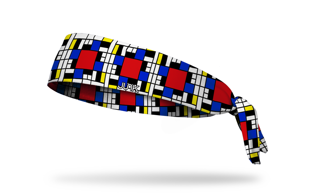 Mondrian Tie Headband