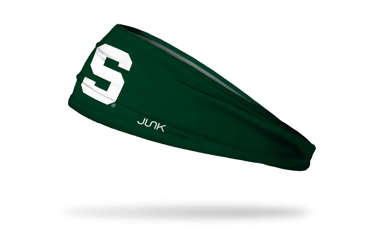 Michigan State University: S Logo Green Headband