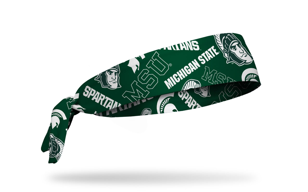 Michigan State University: Overload Green Tie Headband
