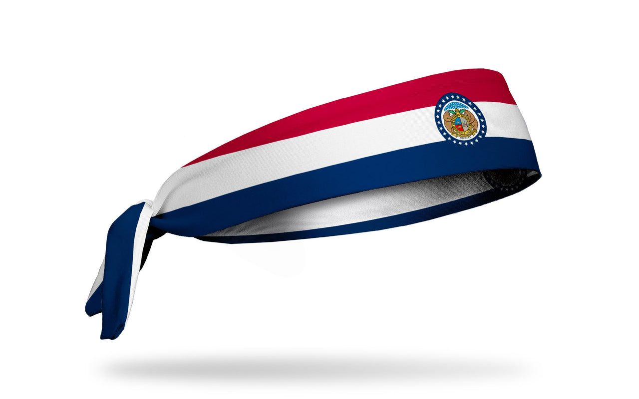 Missouri Flag Tie Headband
