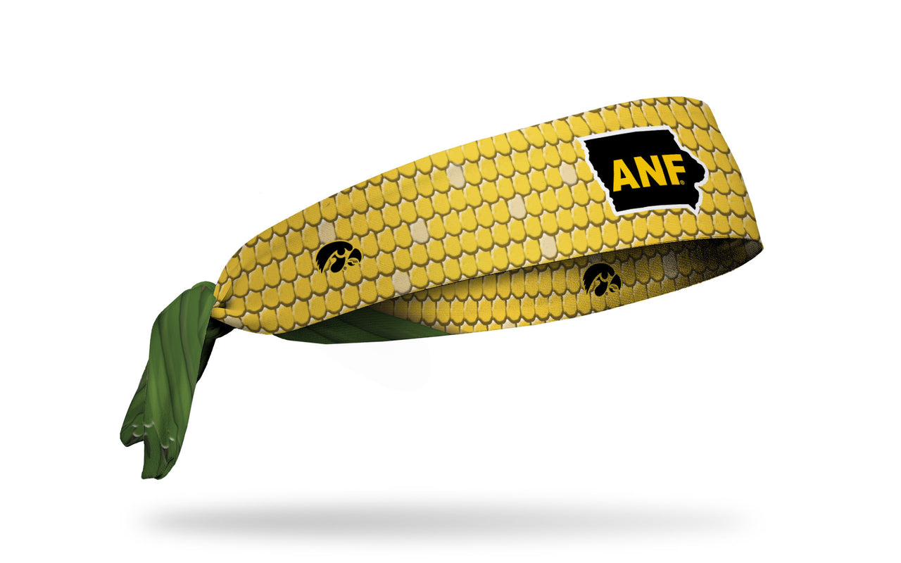University of Iowa: ANF Logo Corn Flex Tie Headband