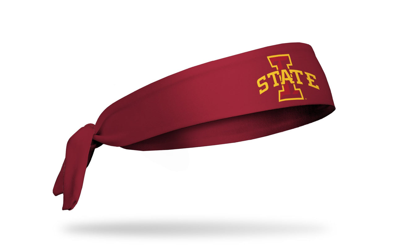 Iowa State University: Logo Red Tie Headband