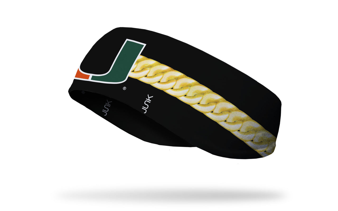 University of Miami: Turnover Chain Ear Warmer