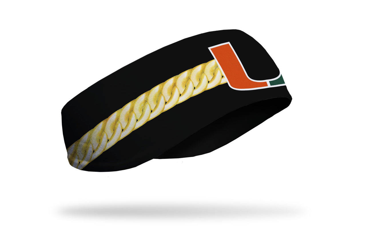 University of Miami: Turnover Chain Ear Warmer