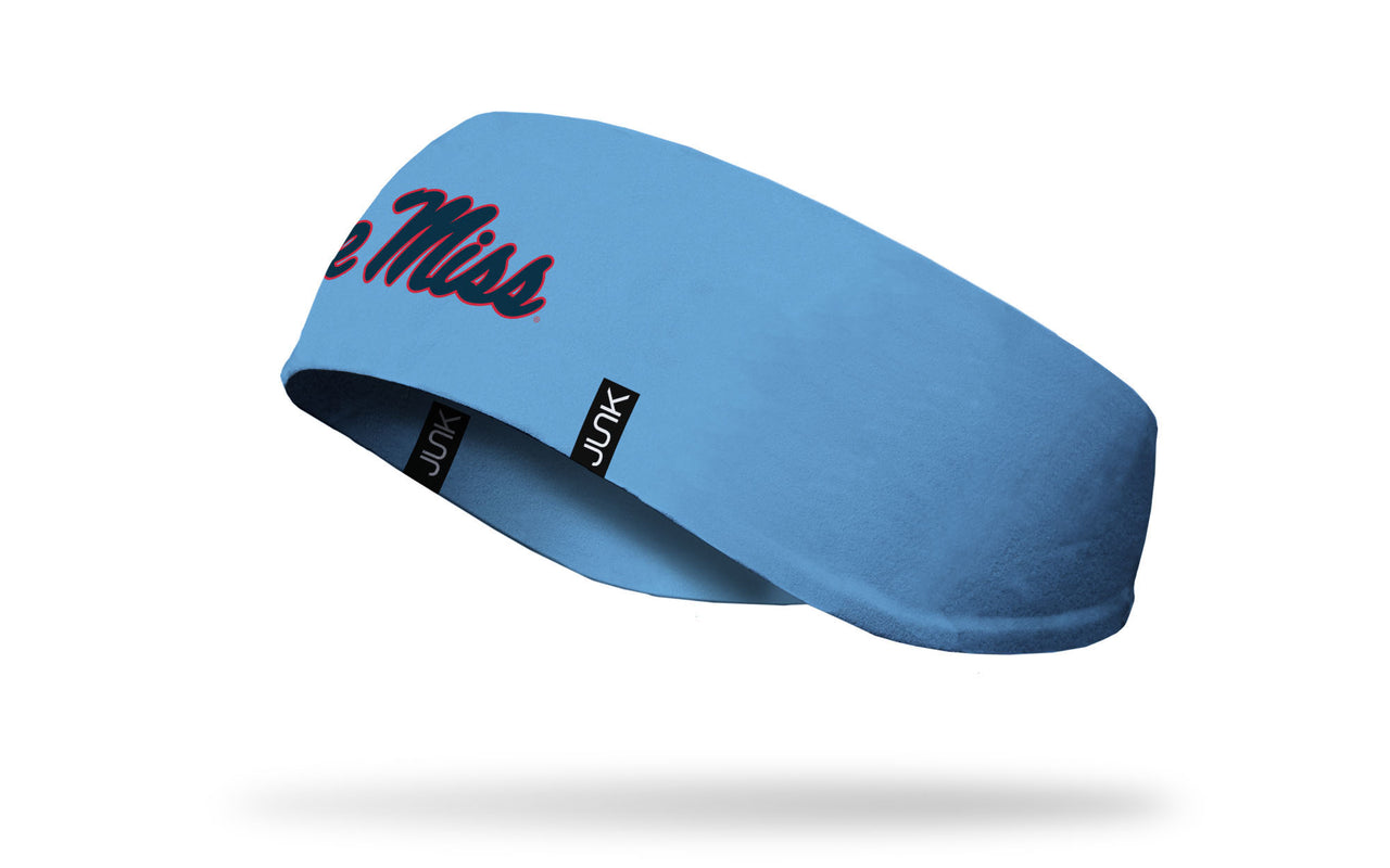 University of Mississippi: Logo Light Blue Ear Warmer