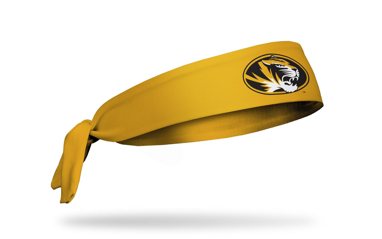 University of Missouri: Logo Gold Tie Headband