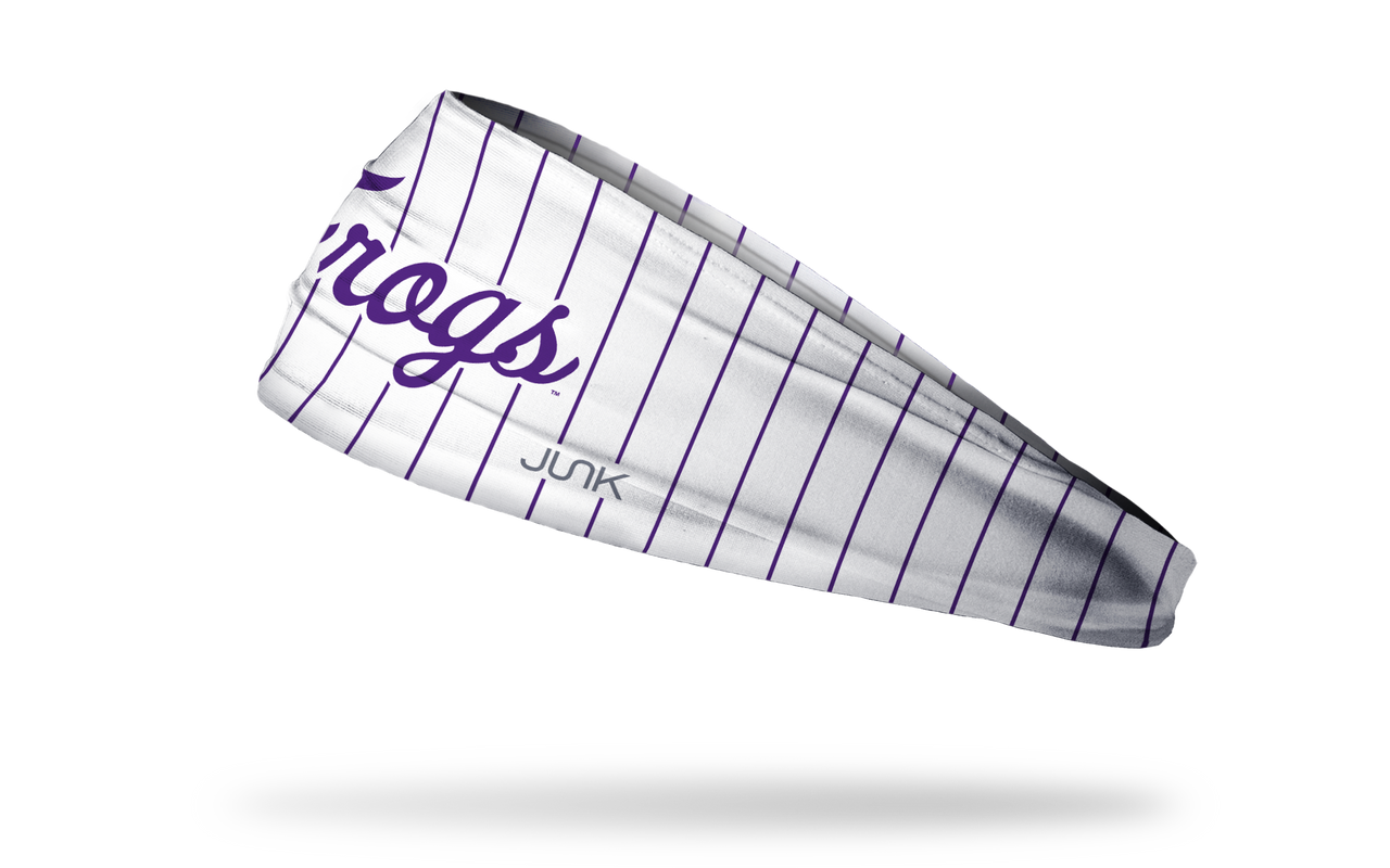 TCU: Frogs Script Pinstripe Big Bang Lite Headband