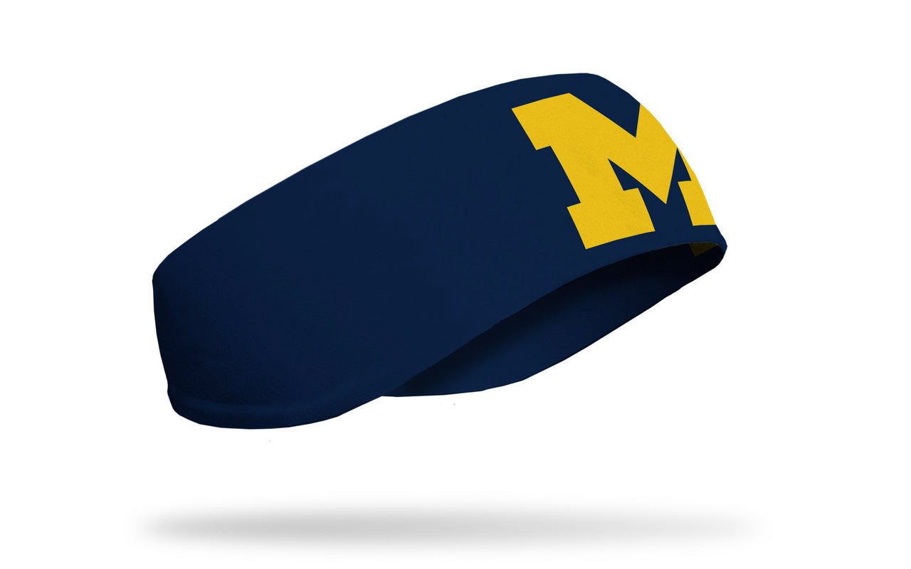 UMI University of Michigan Yellow M Ear Warmer