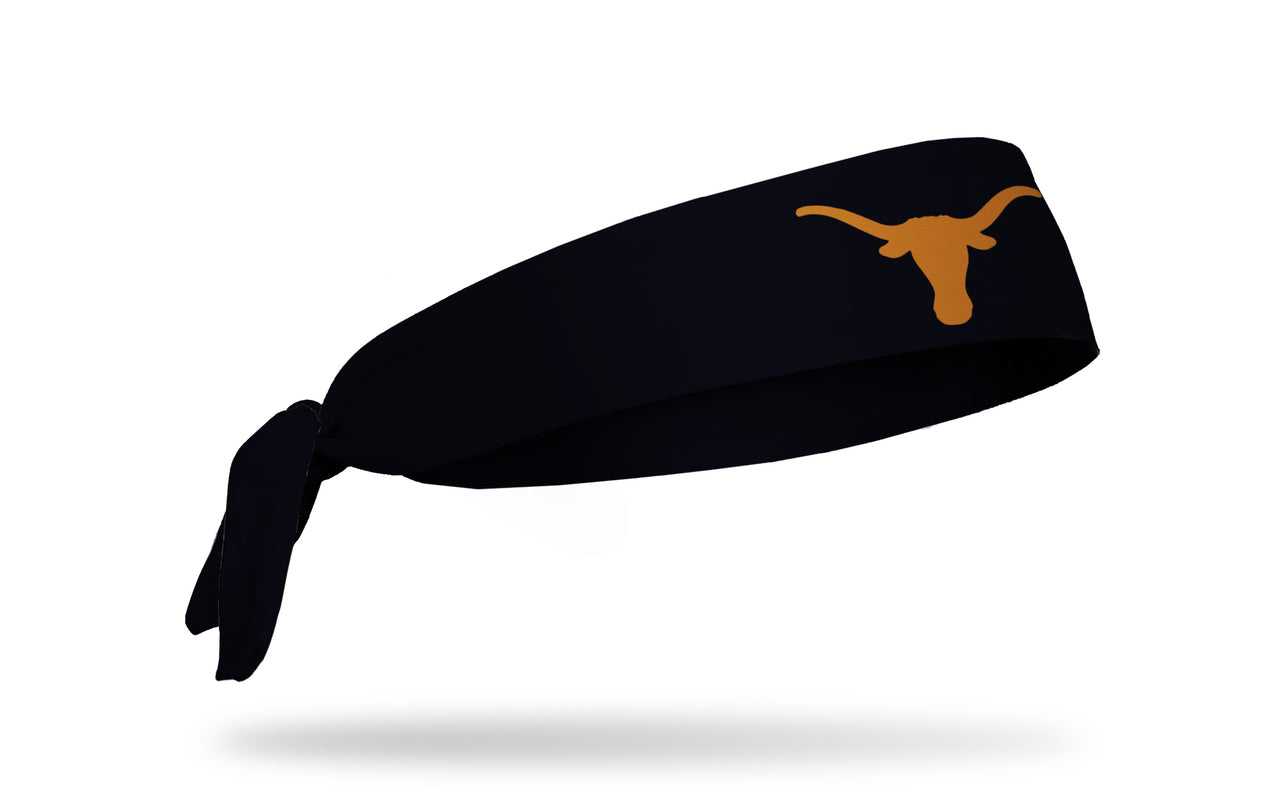 University of Texas: Logo Black Flex Tie Headband