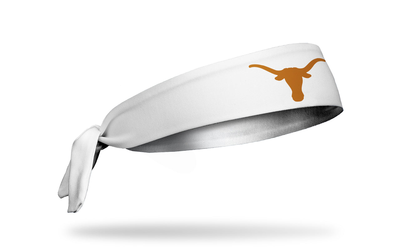 University of Texas: Logo White Flex Tie Headband