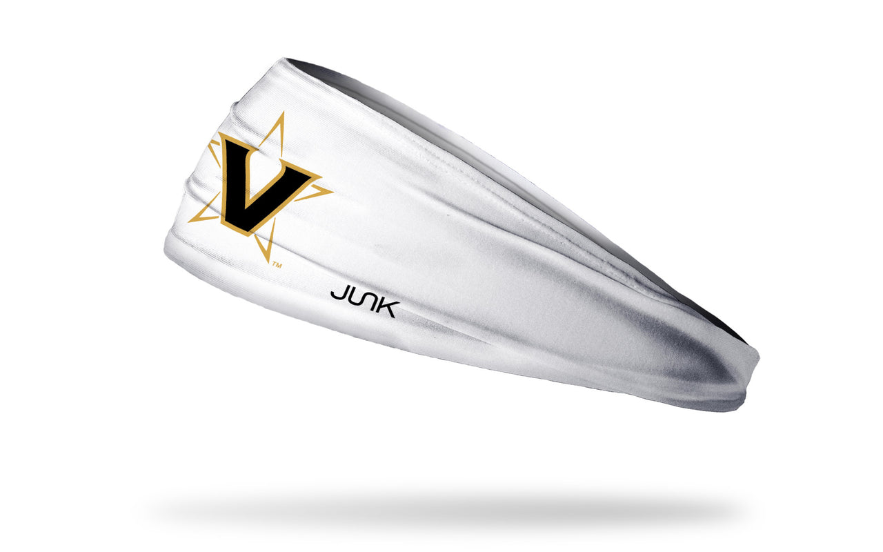 Vanderbilt University: Logo White Big Bang Lite Headband