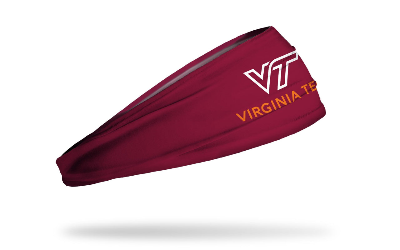Virginia Tech: Wordmark Maroon Headband