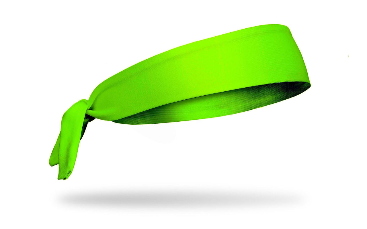 Neon Green Flex Tie Headband