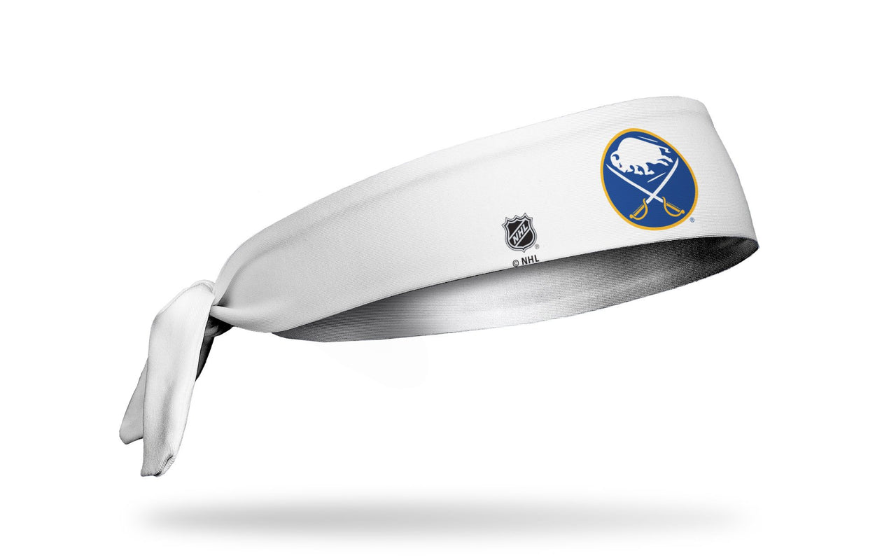 Buffalo Sabres: Logo White Tie Headband
