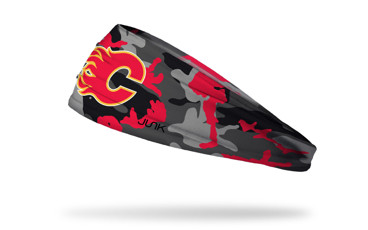 Calgary Flames: Camo Pop Headband