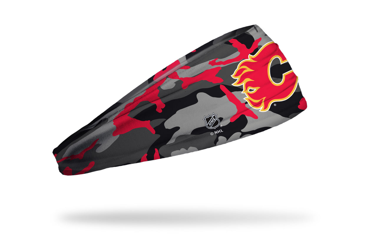 Calgary Flames: Camo Pop Headband