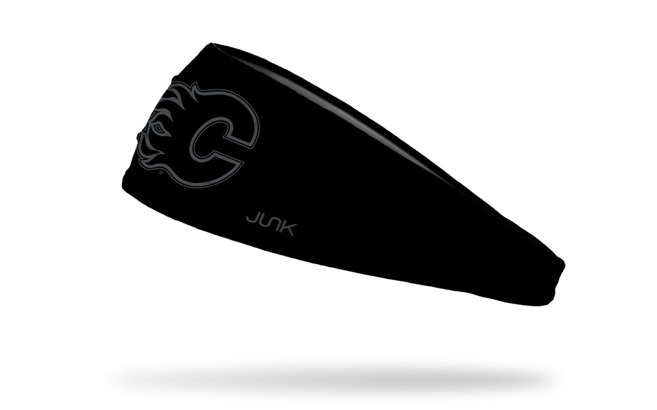 Calgary Flames: Gray Logo Big Bang Lite Headband