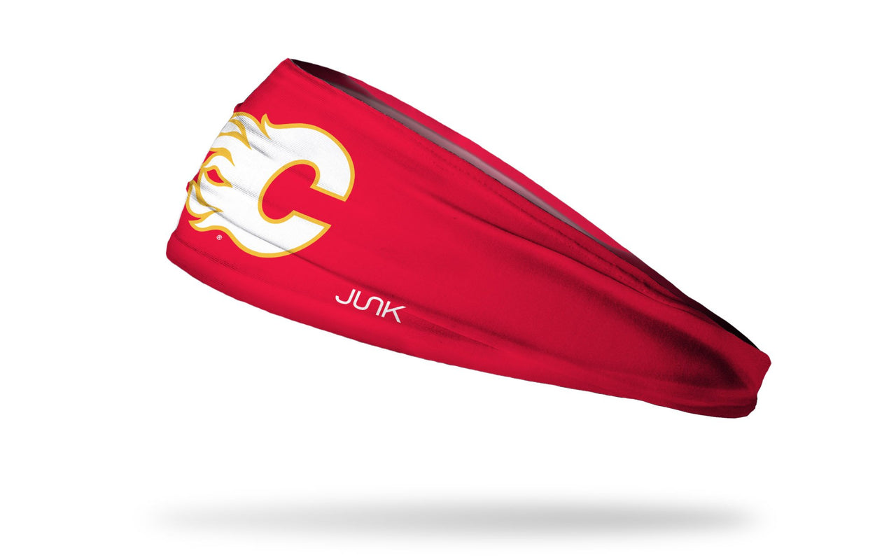 Calgary Flames: Logo Red Big Bang Lite Headband