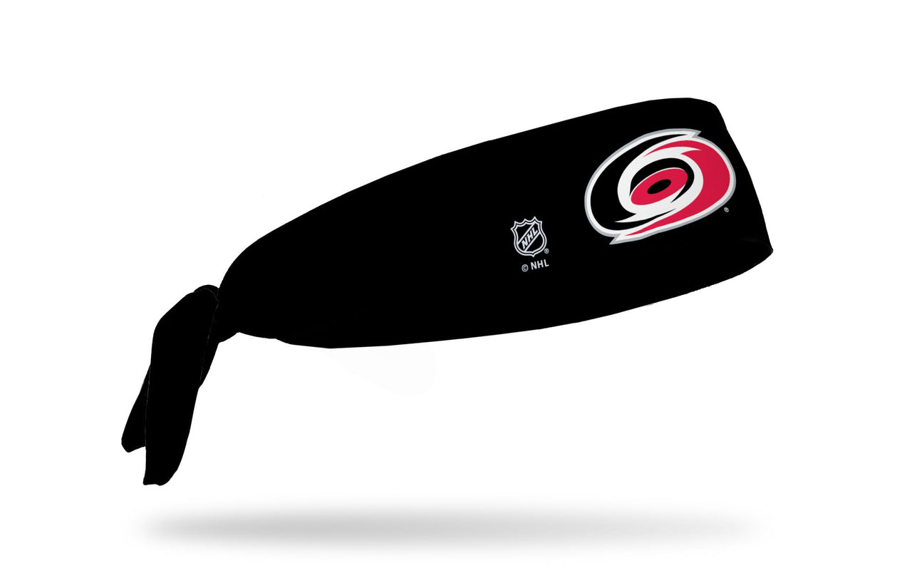 Carolina Hurricanes: Logo Black Flex Tie Headband