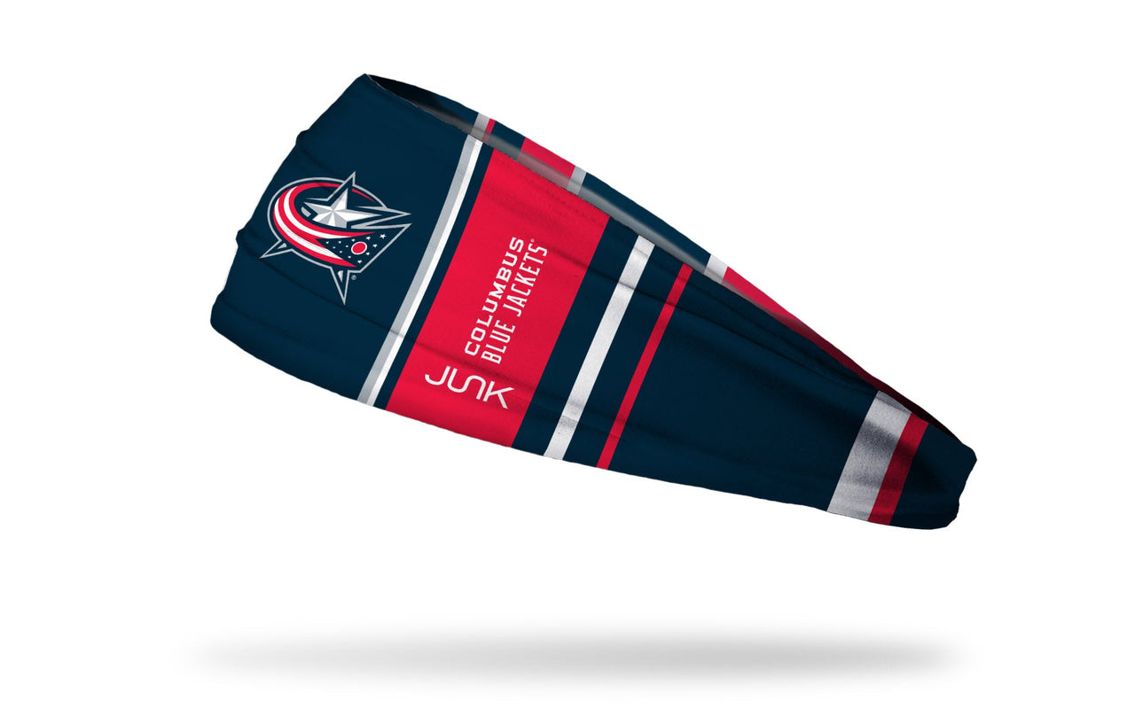Columbus Blue Jackets: Bar Down Big Bang Lite Headband