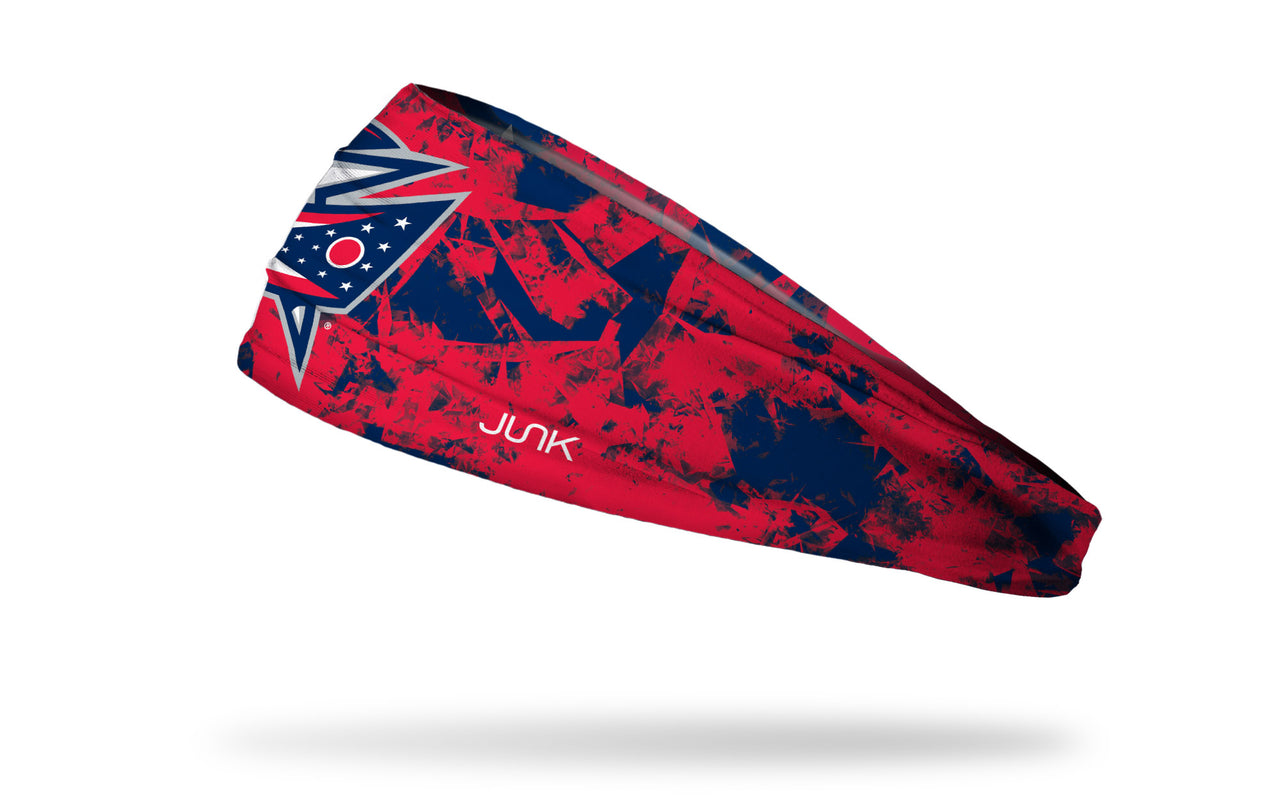Columbus Blue Jackets: Barnburner Big Bang Lite Headband
