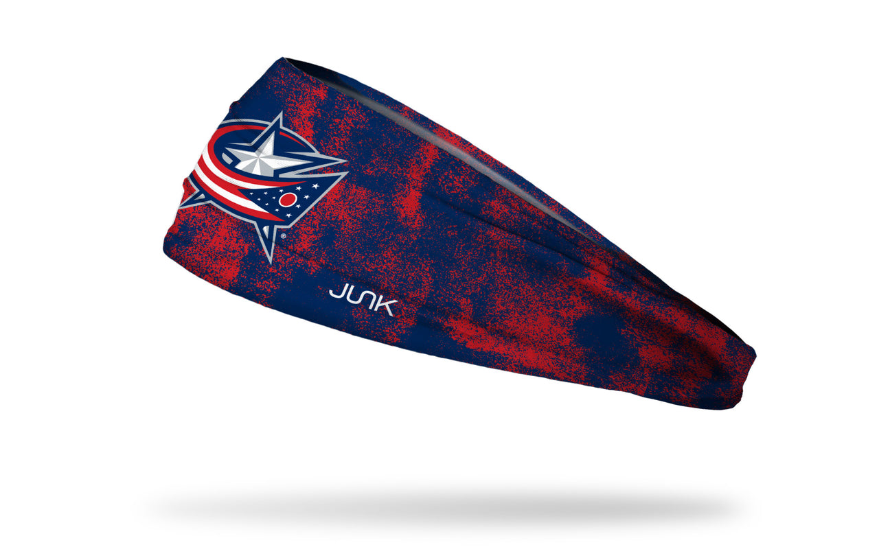 Columbus Blue Jackets: Grunge Big Bang Lite Headband