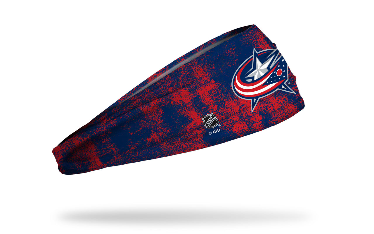 Columbus Blue Jackets: Grunge Big Bang Lite Headband