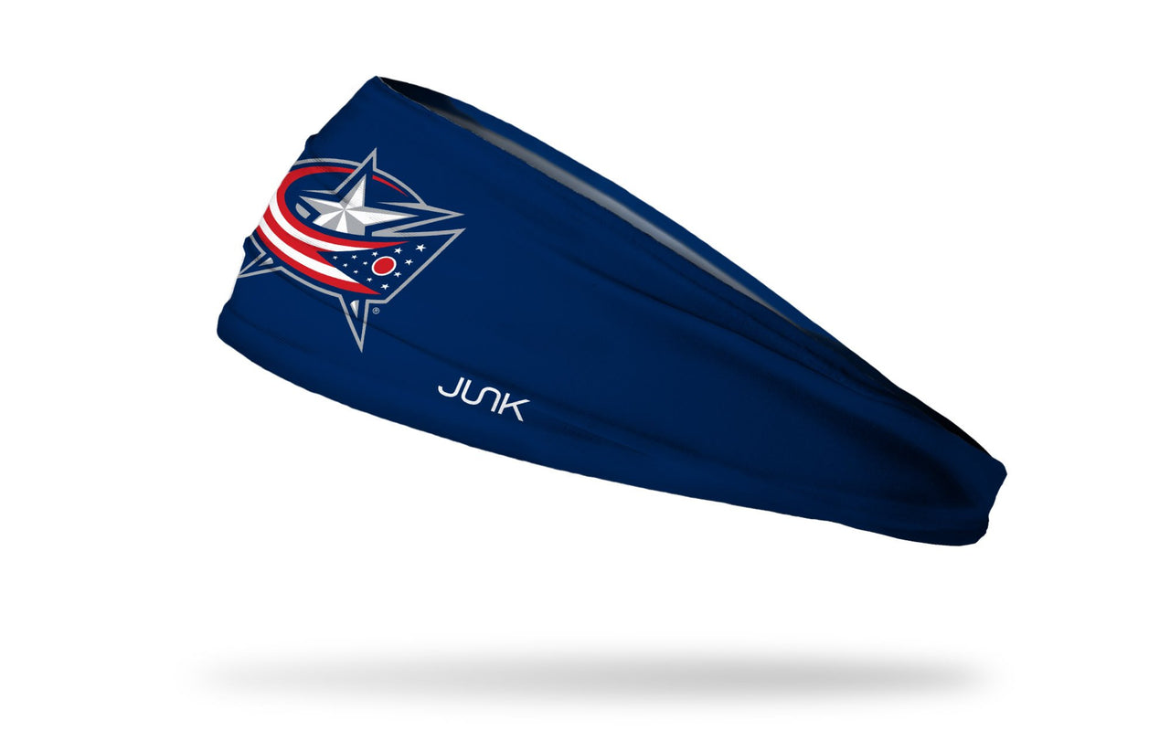 Columbus Blue Jackets: Logo Blue Big Bang Lite Headband