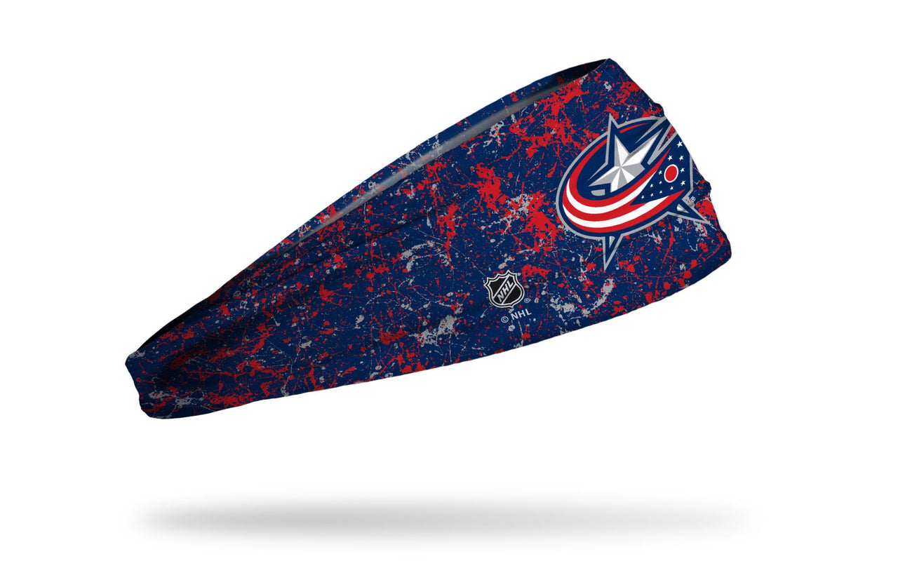 Columbus Blue Jackets: Splatter Big Bang Lite Headband