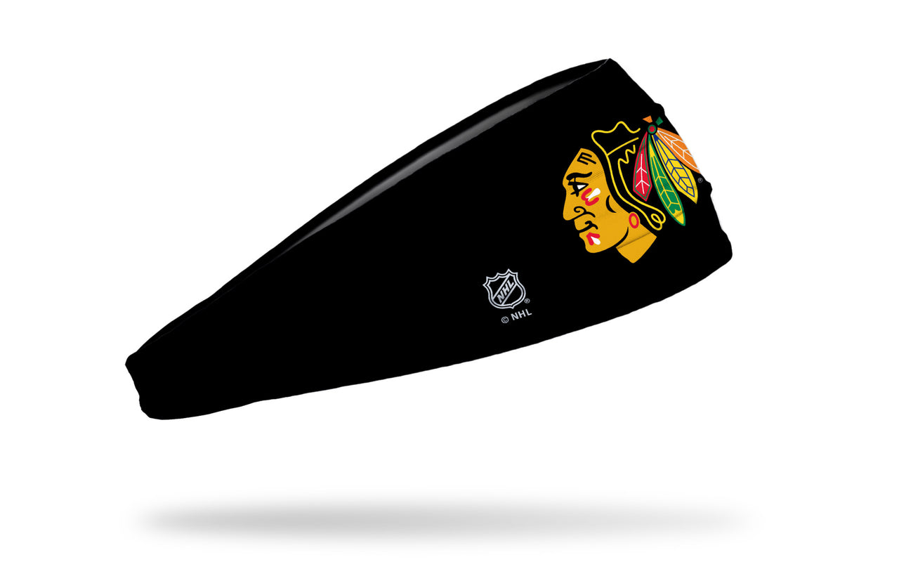 Chicago Blackhawks: Logo Black Headband