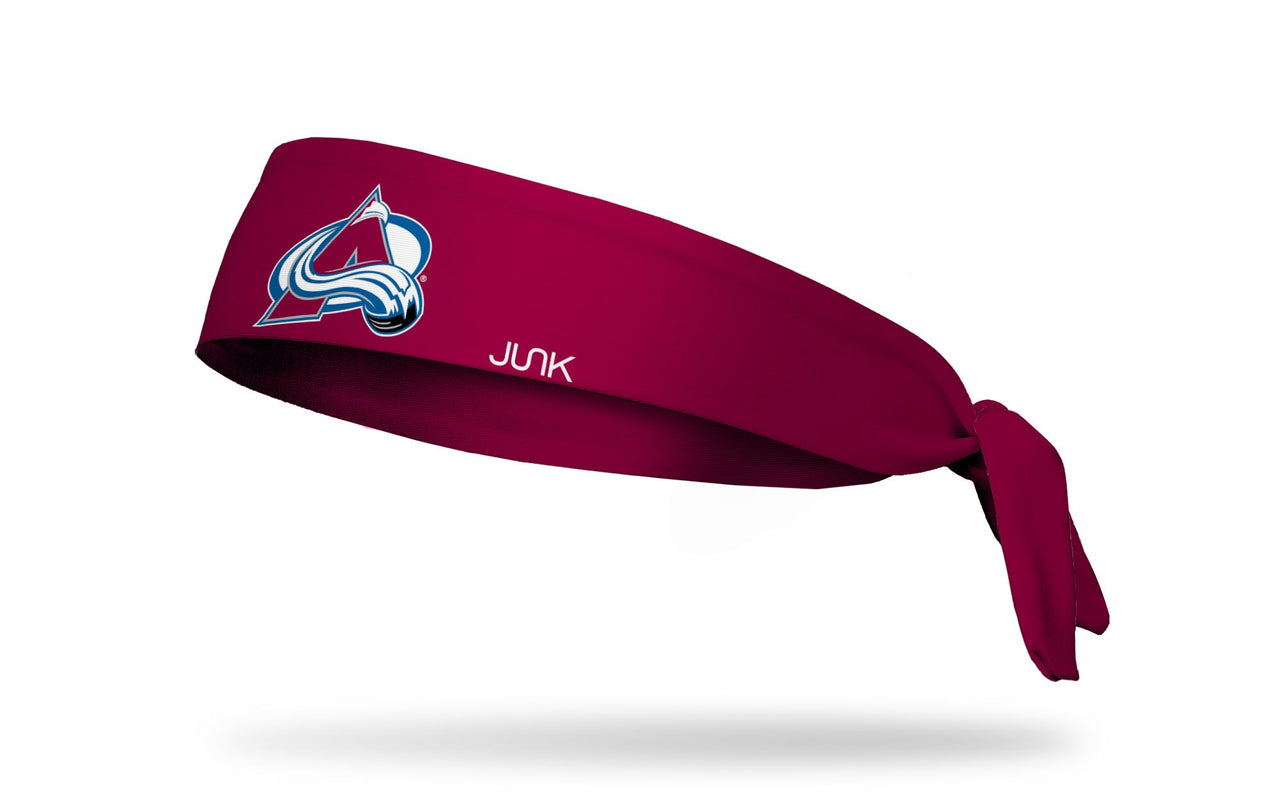 Colorado Avalanche: Logo Maroon Flex Tie Headband
