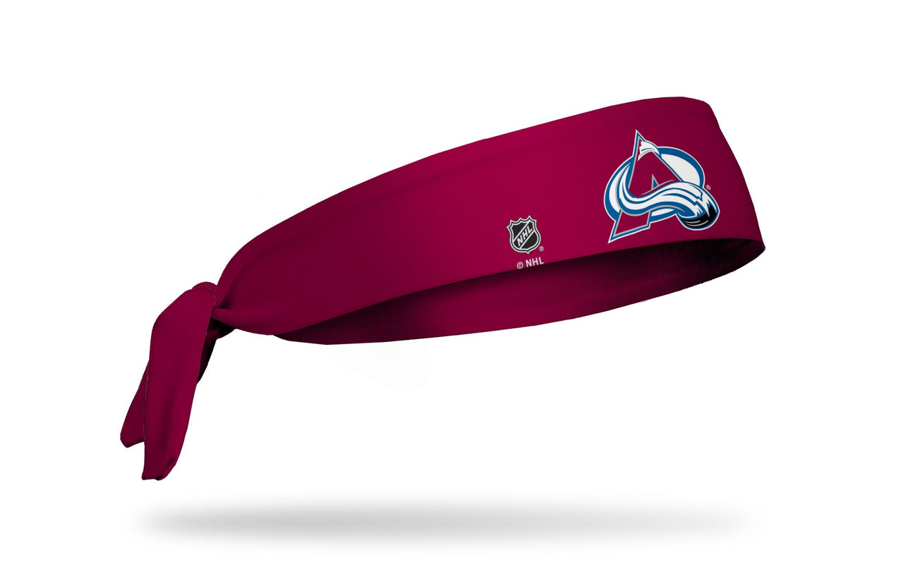 Colorado Avalanche: Logo Maroon Flex Tie Headband