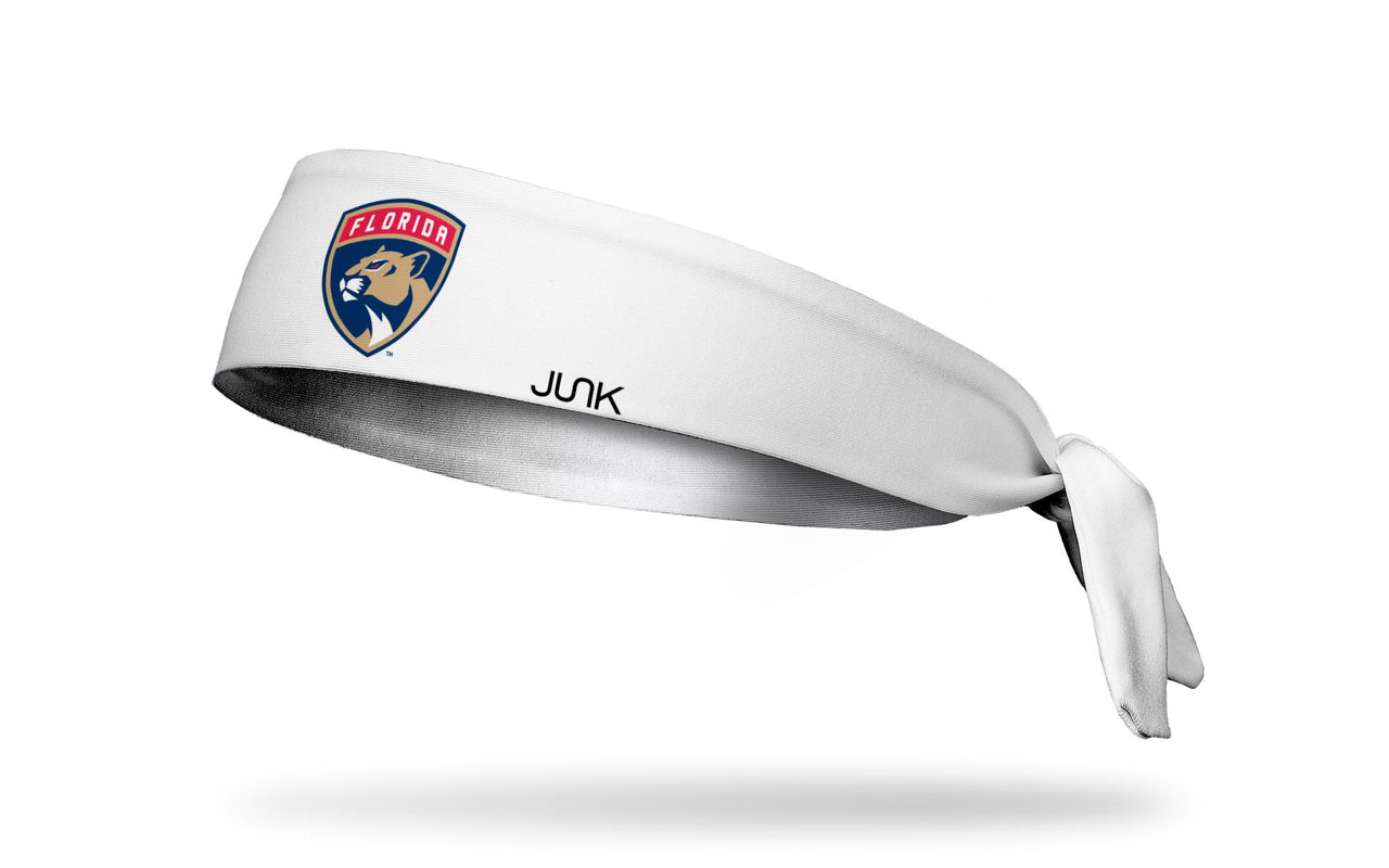 Florida Panthers: Logo White Tie Headband