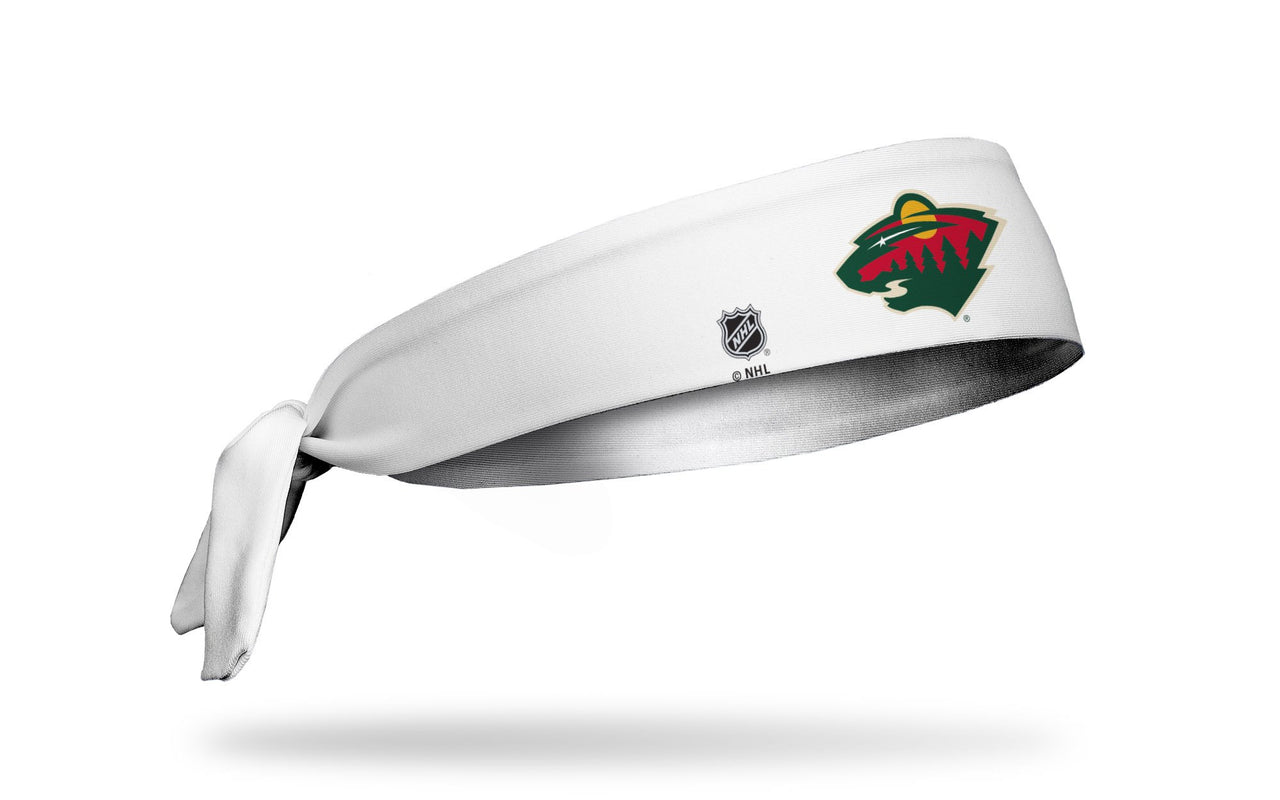Minnesota Wild: Logo White Tie Headband
