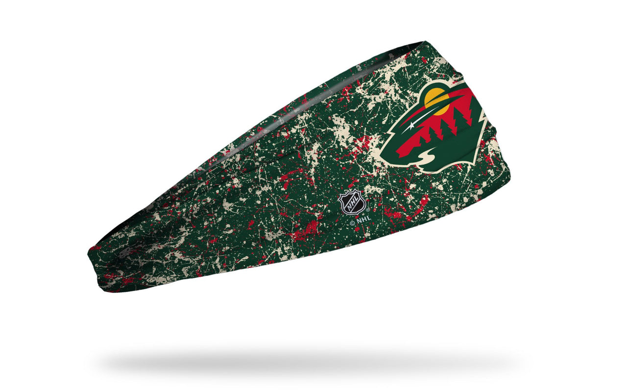 Minnesota Wild: Splatter Big Bang Lite Headband