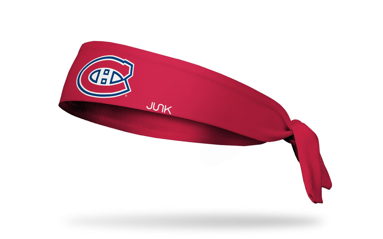 Montreal Canadiens: Logo Red Flex Tie Headband