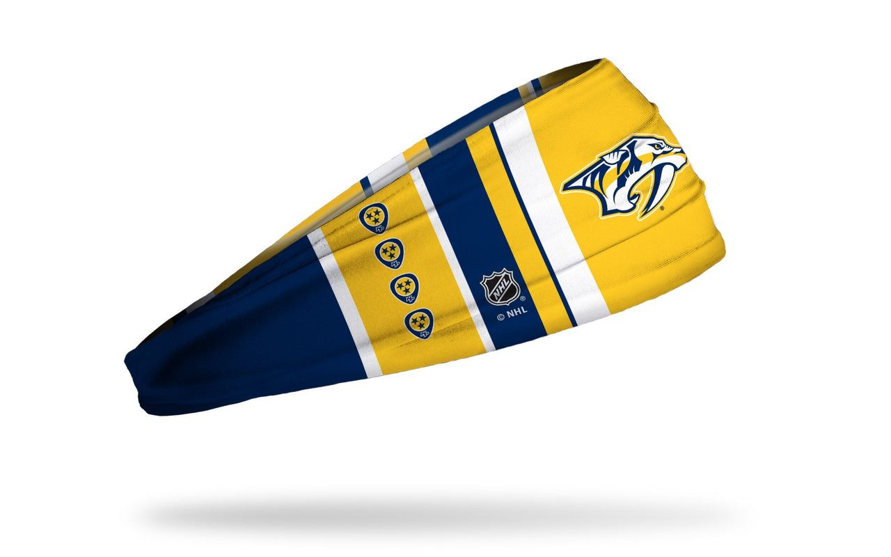 Nashville Predators: Bar Down Big Bang Lite Headband
