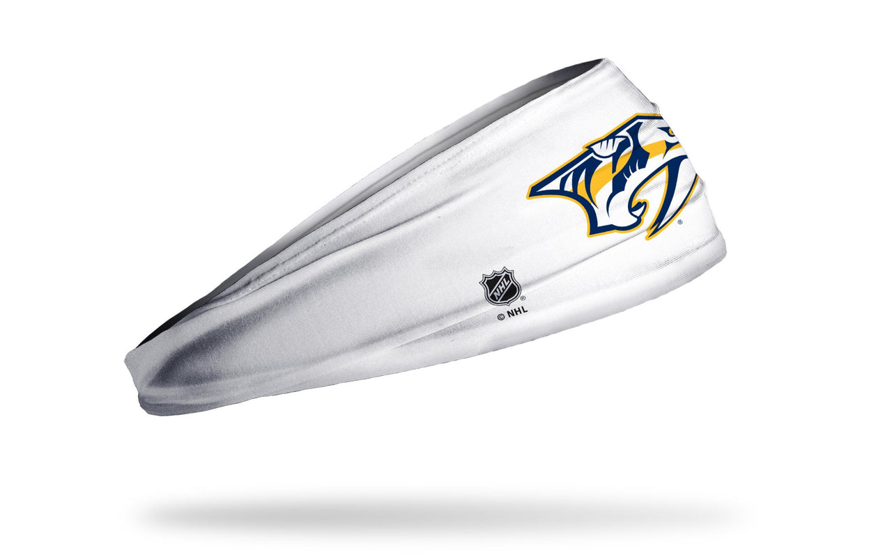 Nashville Predators: Logo White Big Bang Lite Headband