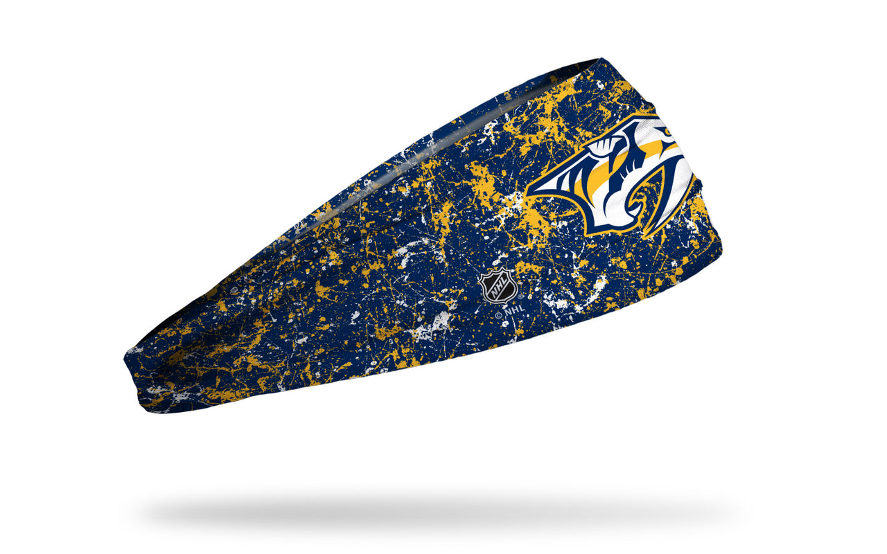 Nashville Predators: Splatter Big Bang Lite Headband